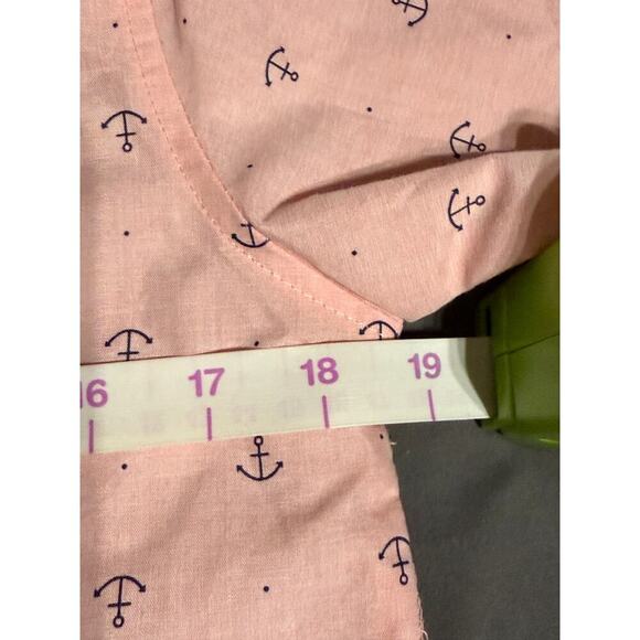 NWOT Voyage Craft + Flow Big Boy Short Sleeve Shirt Nautical Size 14 Large‎ - Picture 4 of 5